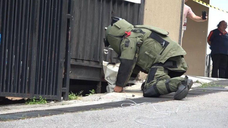 Bursa’da dikkat çeken bomba tatbikatı!