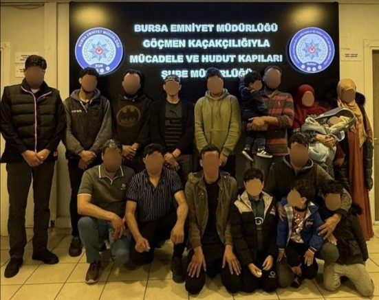 Bursa’da göçmen kaçakçılığına geçit yok