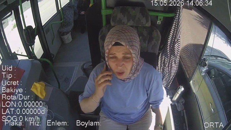 Bursa'da kadın şoförden hayat kurtaran hamle