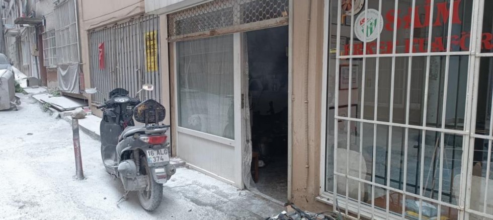 Bursa’da korkutan jeneratör yangını!