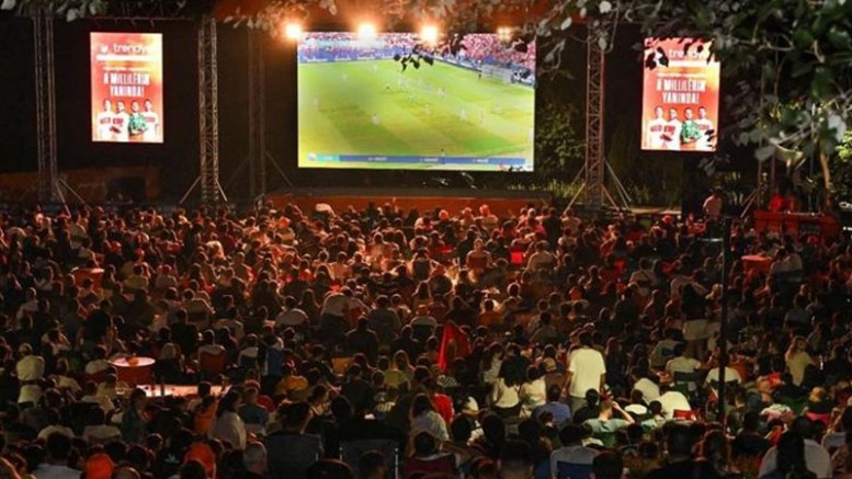 Bursa'da Milli maç için nerede dev ekran kurulacak?