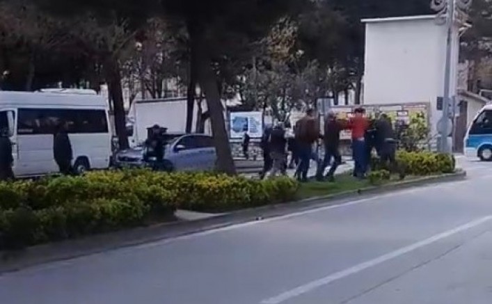 Bursa’da park nedeniyle ortalık karıştı