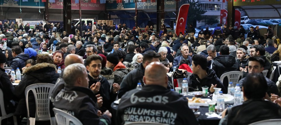 Bursa'da Ramazan ayı birlik beraberlik içinde geçiyor