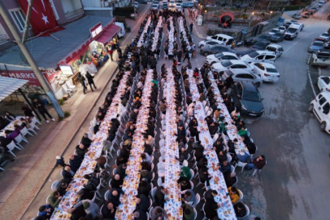 Bursa’da soğuk hava geleneğe engel olmadı