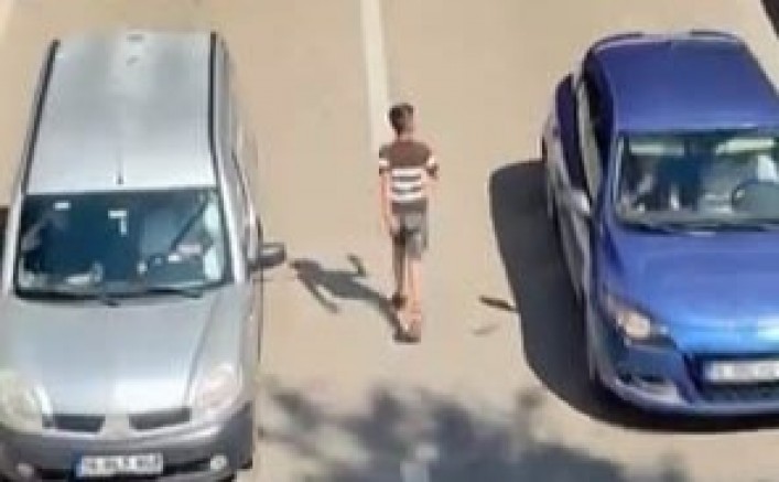 Bursa'da şu çocuğun yaptığına bakın!