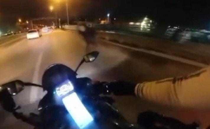 Bursa'da yola atlayan yaya yürekleri ağza getirdi!