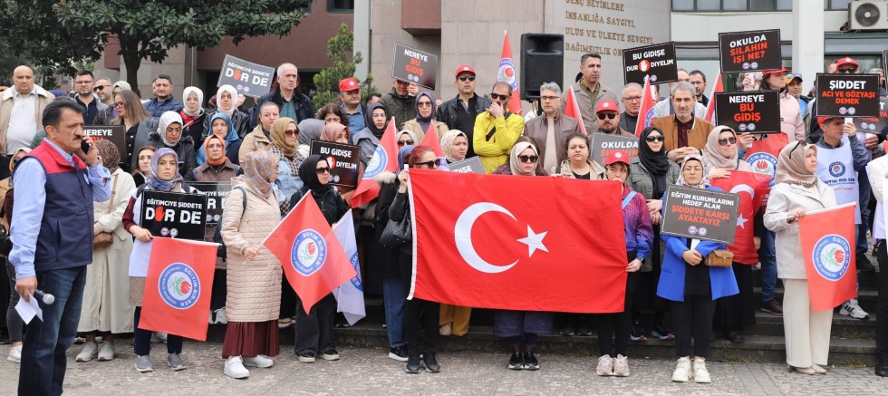 Bursa'dan yankılanan ses; Okullarda şiddet istemiyoruz