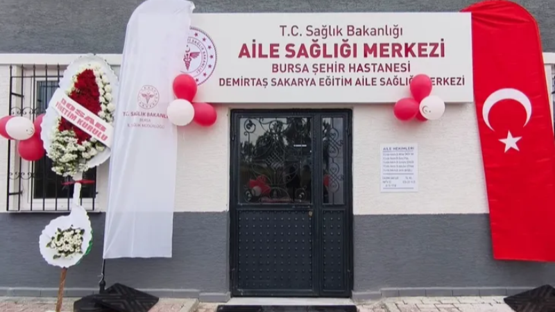 Bursa Demirtaş’a yeni aile sağlığı merkezi