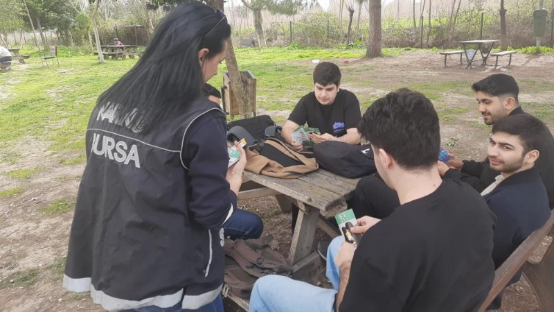 Bursa Emniyeti halkı bilgilendirmeye devam ediyor