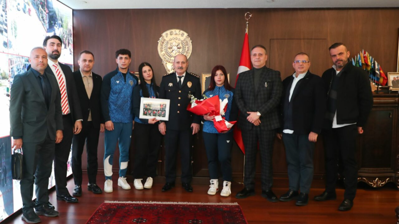 Bursa Emniyetspor’dan Zaimoğlu’na ziyaret