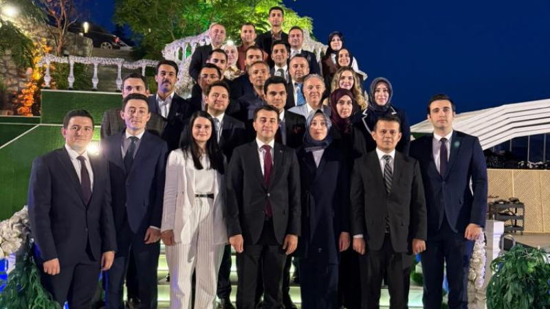 Bursa Gemlik'te hakim ve savcılar için veda yemeği düzenlendi