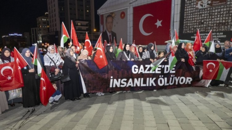 Bursa Gönüllü Kuruluşlar Platformu'ndan Gazze'ye destek çağrısı
