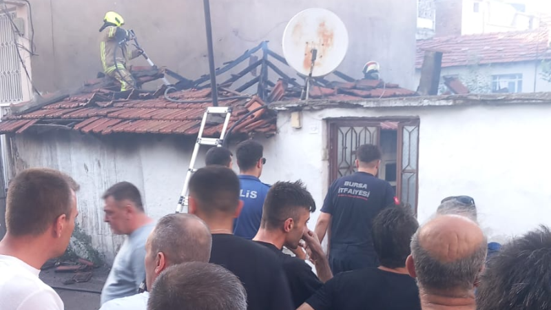 Bursa Gülbahçe Mahallesi'nde yürekler ağza geldi