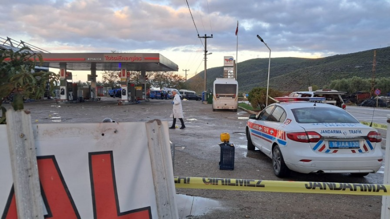 Bursa güne olaylı başladı; Benzinlikte silah sesleri...