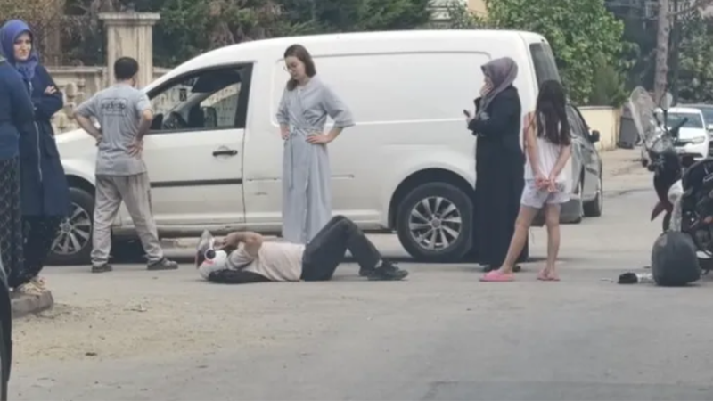 Bursa İnegöl'de korkutan kaza!