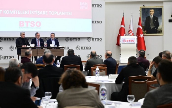 Bursa iş dünyasına yön veren toplantı