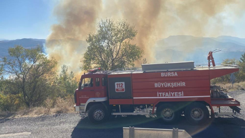 Bursa itfaiyesi bir orada bir burada; İki ayda 5 bin 121 olay