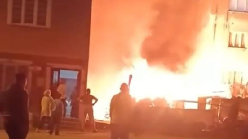 Bursa itfaiyesi yine hızır gibi yetişti!