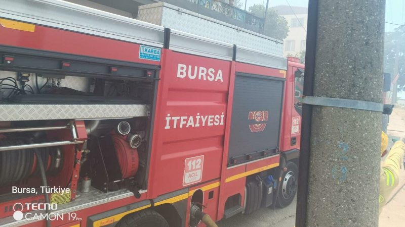Bursa İtfaiyesi’nden 3.139 olaya müdahale