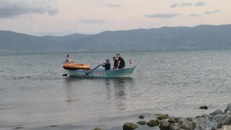 Bursa İznik'te bir turistin zor anları