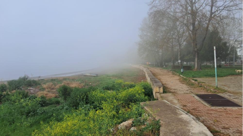 Bursa İznik'te göz gözü görmüyor