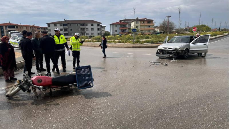 Bursa İznik'te korkutan kaza