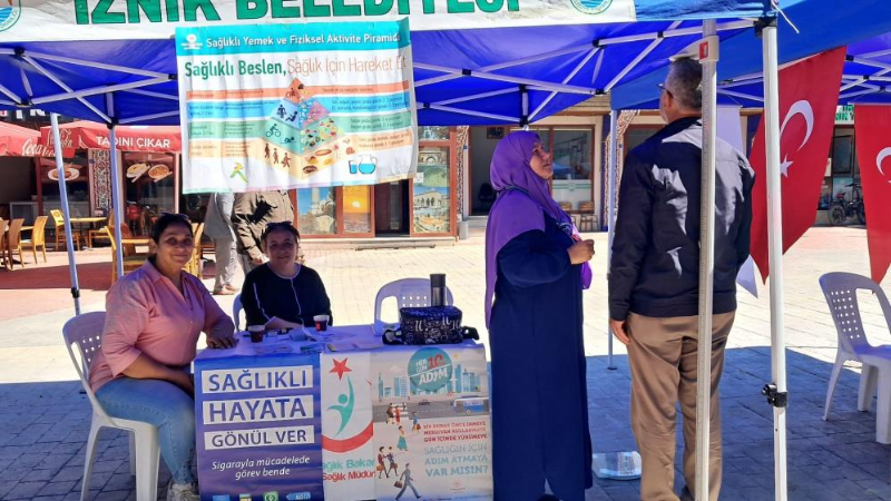 Bursa İznik’te obeziteyle mücadele var