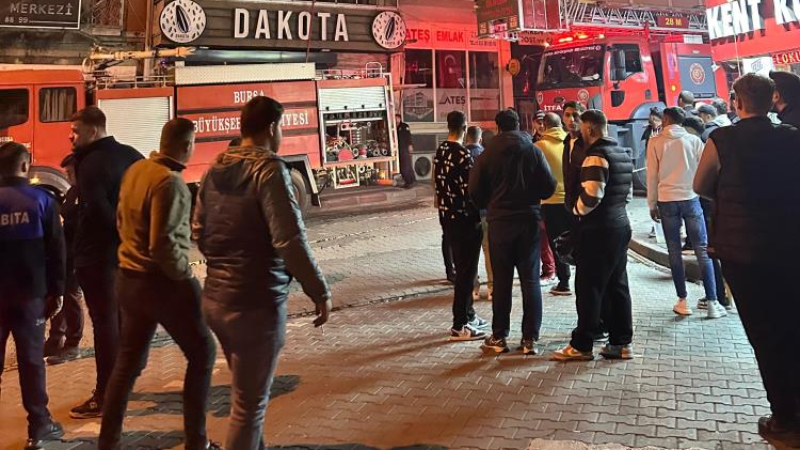 Bursa Karacabey'de panik dolu anlar!