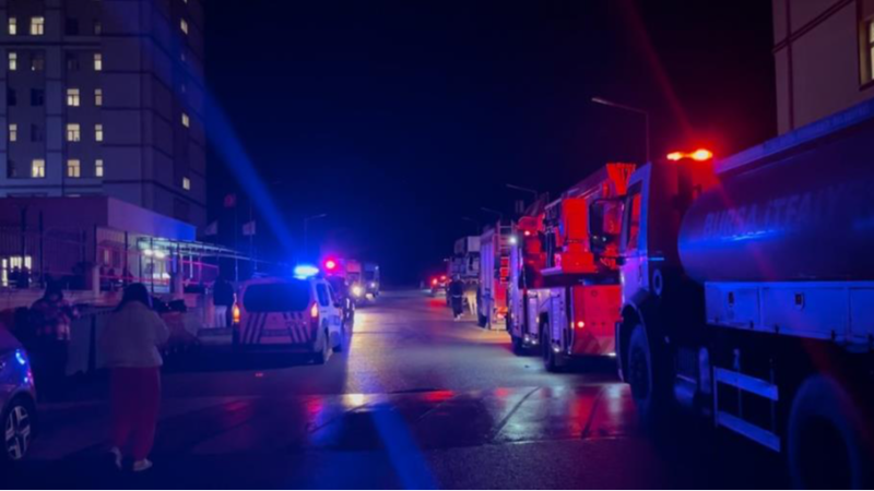 Bursa kız yurdunda feci yangın!