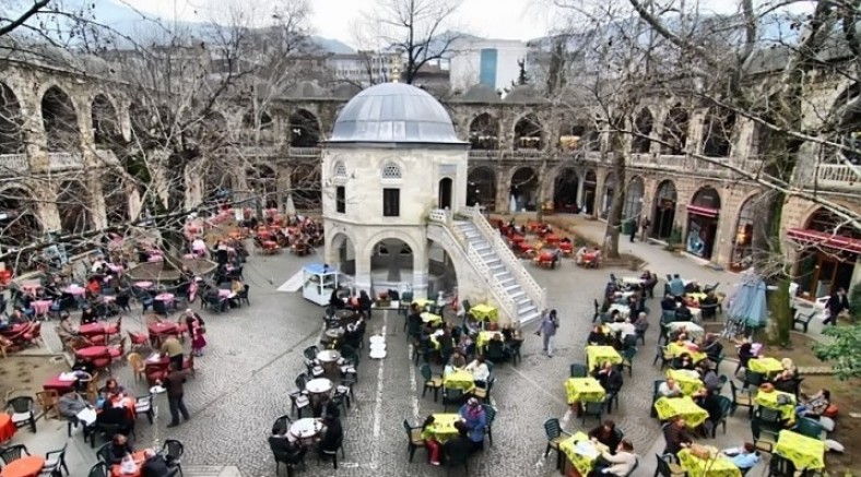 Bursa Koza Han eski haline geri döndü!