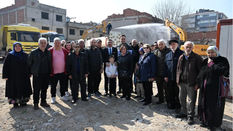 Bursa Millet Mahallesi'nde Kentsel Dönüşüm için start verildi