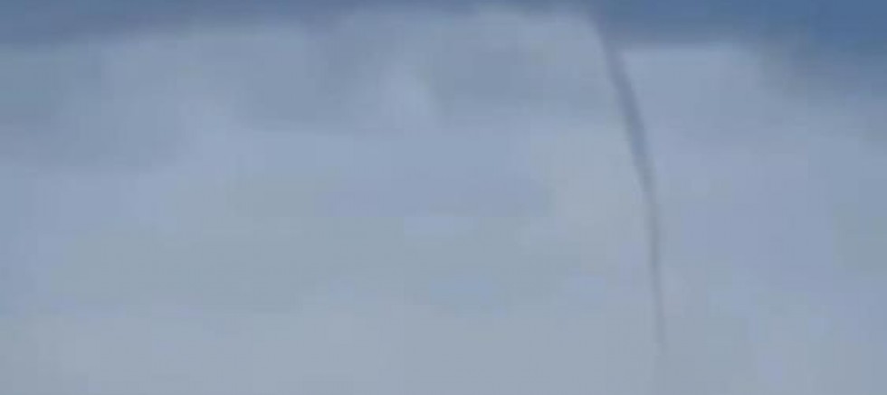 Bursa Mudanya'da hortum paniği!