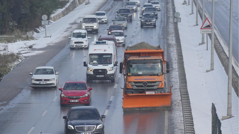 Bursa Mudanya yolundaki çile sona erdi
