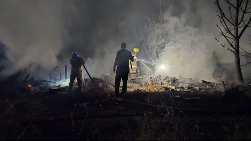 Bursa Mudanya'da endişeli dakikalar; Bağ evi kül oldu
