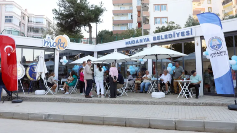 Bursa Mudanya’da yeni bir sosyal alan