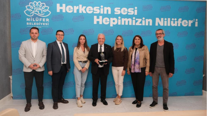 Bursa Nilüfer Belediyesi ödüle doymuyor!