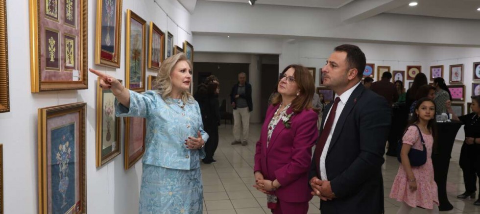 Bursa Nilüfer'de dikkat çeken sergi!