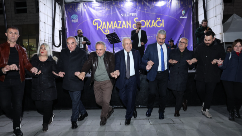 Bursa Nilüfer Ramazan Sokağı’nda Artvinlilerin gecesi