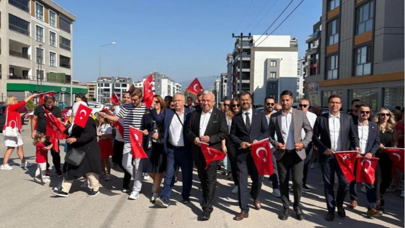 Bursa Nilüfer’de 30 Ağustos böyle kutlandı