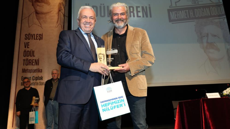 Bursa Nilüfer'de anlamlı ödül töreni!