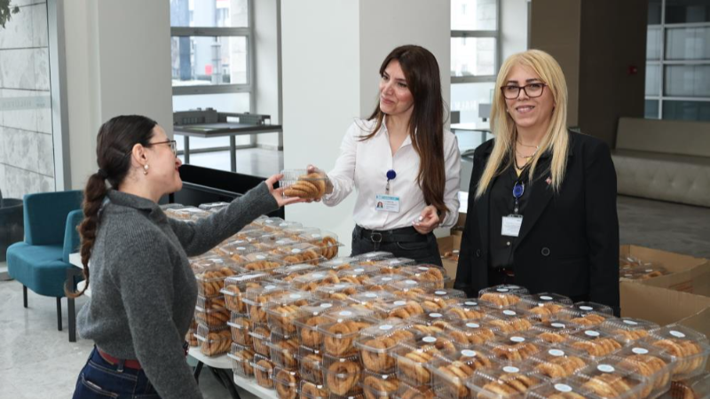 Bursa Nilüfer’de Berat Kandili bereketi