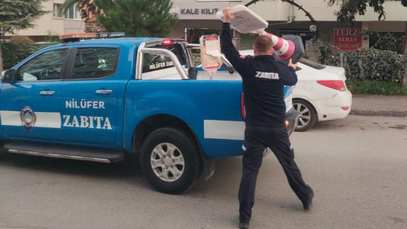 Bursa Nilüfer'de denetimler sıklaştı