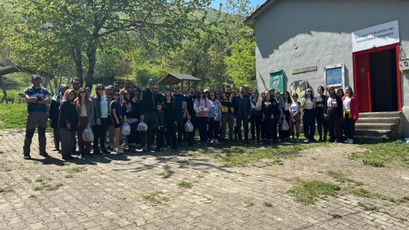 Bursa Nilüfer'de doğa tutkunları bir araya geldi