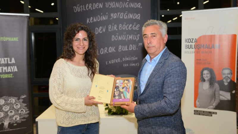 Bursa Nilüfer'de keyifli söyleşi...