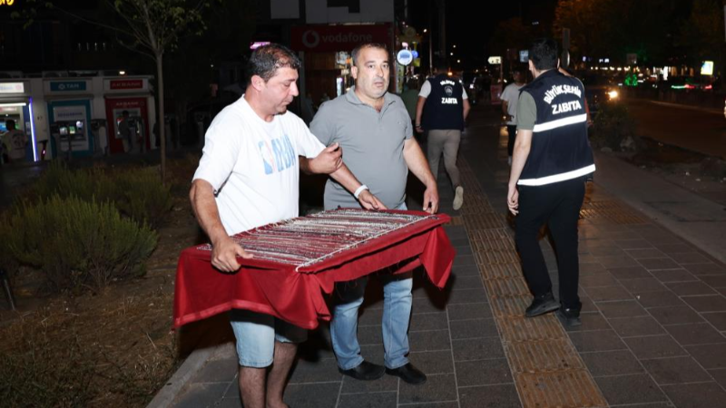 Bursa Nilüfer’de seyyar satıcılar şok oldu!