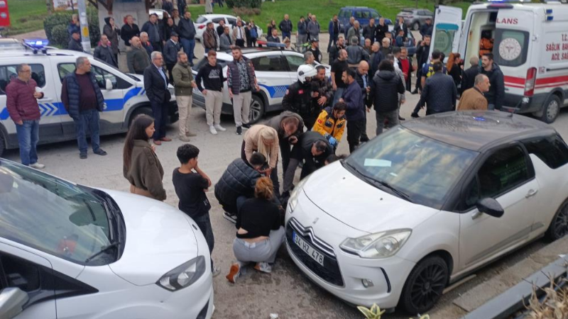 Bursa Nilüfer'de silah sesleri; Yaralılar var...