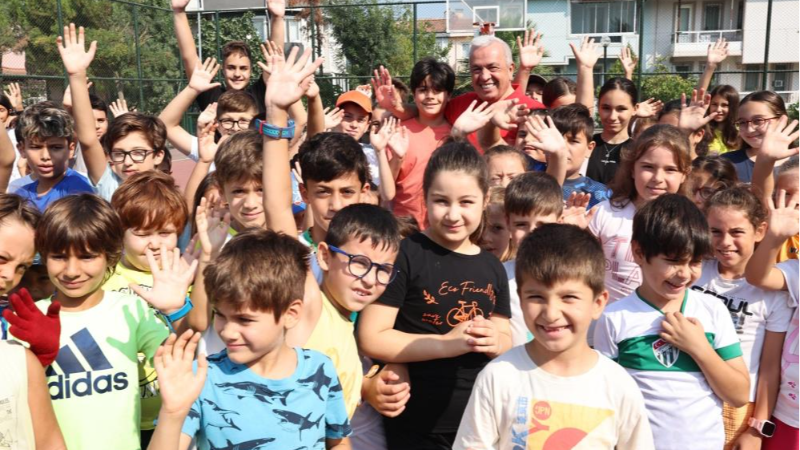 Bursa Nilüfer’de spor küçük yaşta başlar