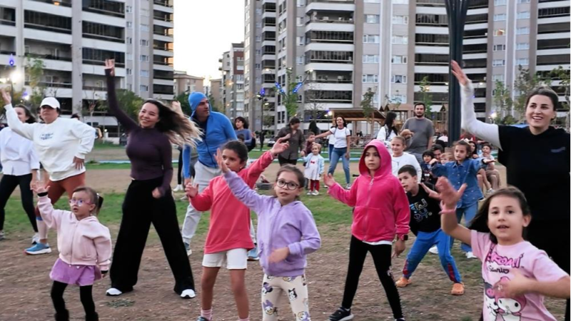 Bursa Nilüfer'de spor ve sağlık ile dolu dolu bir etkinlik