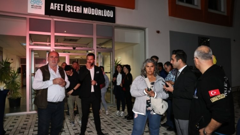 Bursa Nilüfer'den afetlere karşı eğitim seferberliği