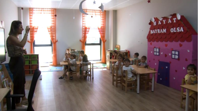 Bursa Nilüfer'e bir hizmet daha! 176 kişilik kreş
